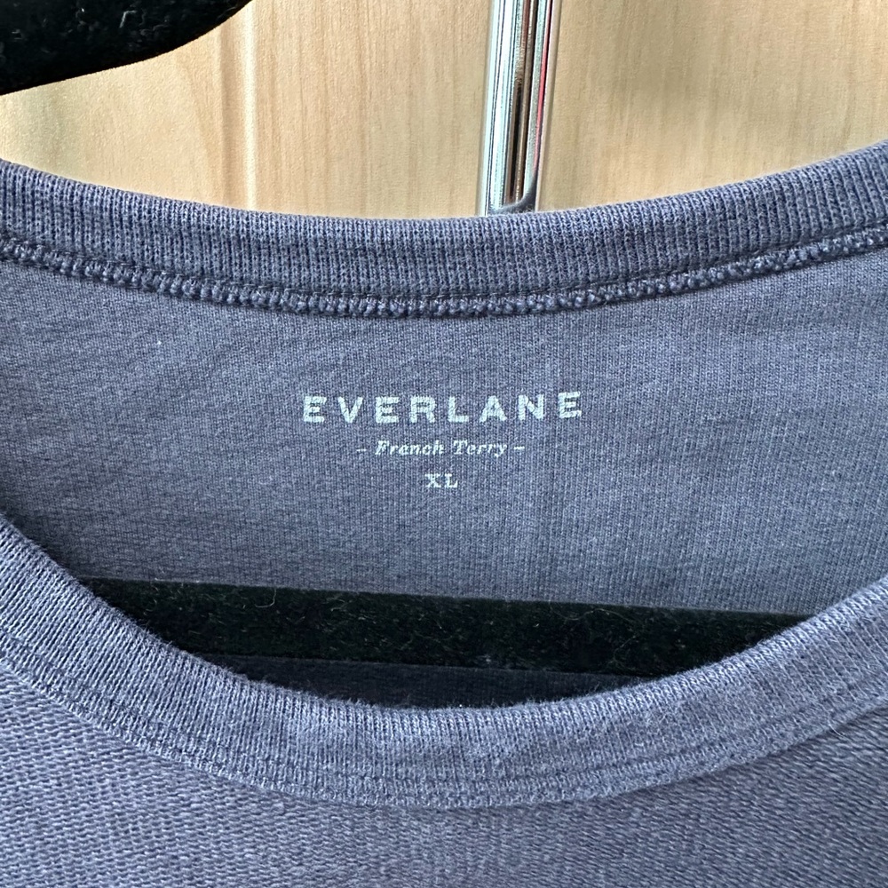 Original Everlane Raglan French Terry Sweatshirt - Picture 3 of 3